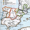 Stará mapa Španělska (Španělsko)